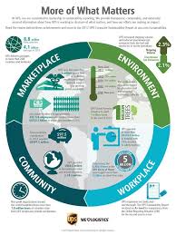 Sustainability At Ups More Of What Matters Infographic In 2020 Sustainability Infographic Social Entrepreneurship Business Sustainability