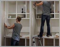 Over the years, i've hunted long and hard to find the perfect piece to fit in my dining room. Creating A Built In Hutch Kitchen Entry Makeover Day 3 Sawdust Girl