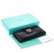 $7.99 get fast, free shipping with amazon prime & free returns Tiffany Co Black Leather Continental Wallet Tiffany Co Tlc