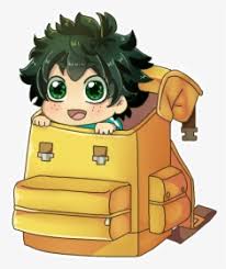 His hero name is deku and he was originally quirkless but after meeting all. Deku Cute Chibi Hd Png Download Transparent Png Image Pngitem