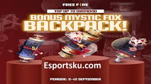 1 like = motivation 1 subscribe= ultra motivation free fire top 5 most rare topup events samsung. Ff Mystic Fox Backpack Free Fire Top Up Event Game News