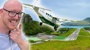 Landing at ST BARTS! EXTREME AIRPORT