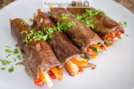 Bistec A La Milanesa Receta Rollos De Milanesa De Res Milanesas De Res Recetas Con Res Milanesa De Res Recetas