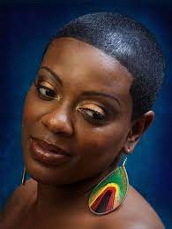 Super Trimmed Almost Bald Hairdo Short Hair Styles Easy Black Women Hair Loss Natural Black Women