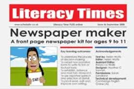 Seven newspaper articles based on key events in familiar stories. Newspaper Maker Free Primary Ks2 Teaching Resource Scholastic