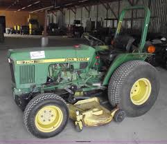 Would you have a service maintenance manual for john deere excavator 450 d 2006 model? John Deere 750 Tractor With Belly Mower In Princeton Mo Item A4198 Sold Purple Wave