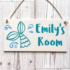 Maybe you would like to learn more about one of these? Mermaid Personalised Door Sign Kids Door Sign Childrens Bedroom Plaque Kids Personalised Plaque Kids Name Pla Door Signs Diy Bedroom Door Signs Kids Door Signs