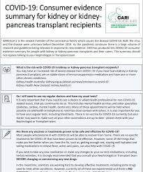 Covid 19 And Transplant Recipients Transplant Australia