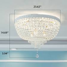 Kids Bedroom Living Room Empire Chandelier 23 62 Wide Crystal Chandelier Light With Crystal Balls Beautifulhalo Com