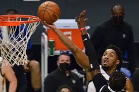 Clippers start fast in game 4, even series with jazz clippers' marcus morris sr. T Kfhter G4gim