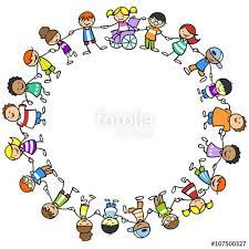 Zum drucken auf die vorschaubilder klicken. Kinder Bei Inklusion Hand In Hand Lebendige Vielfalt Achten Illustration Kinder Gluckliche Kinder Kinder