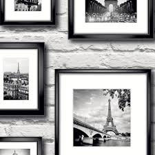 You can contact an experienced designer in a photocenter, but it will be quite. Paris In Frame Wallpaper Black White 77209 Wallpaper From I Love Wallpaper Uk