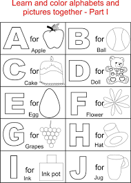 Show your kids a fun way to learn the abcs with alphabet printables they can color. Alphabet Coloring Pages Printable Free Download