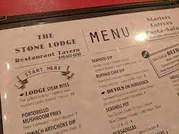 Expedia's best prices · 1 million properties · verified guest reviews Stone Lodge Menu Picture Of The Stone Lodge Port Sanilac Tripadvisor