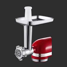 There are several kitchenaid attachments for your food stand mixers to help you get just what. Steel Kitchen Meat Grinders Attachment For Kitchen Aid Stand Mixer Sausage Stuffer Kitchen Appliances Chopper Parts Meat Grinder Parts Aliexpress