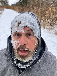 funny snow prank idea with glow sticks