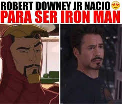 Dopl3r Robert Downey Jr Nacio Para Ser Ironman Meme Facebook