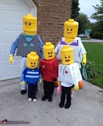 Lego Family Costume Diy Halloween Costumes For Kids Halloween Kids Diy Halloween Costumes