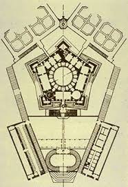 Villa farnese, in caprarola, is a massive renaissance and mannerist construction. History