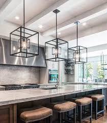 As you decipher the type of kitchen lighting design to employ to your kitchen area, it is important that you first come up with an idea regarding the atmosphere which you feel to have in the area. Giant Black Square Chandeliers Kitchen Island Lighting Design Idea Inspiration Q Kitchen Island Chandelier Kitchen Island Lighting Industrial Kitchen Lighting