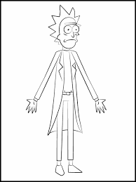 Select one of 1000 printable coloring pages of the category adult. Coloring Game Rick And Morty 8