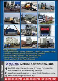 Detta är företagssidan för metro logistics sdn bhd placerat i malaysia, selangor, puchong. Metro Logistics Sdn Bhd Logistics In Malaysia