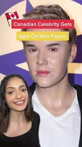 Spot On Wax Figure of Canadian Celebrity at Madame Tussauds