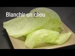 Comment Blanchir Un Chou Youtube