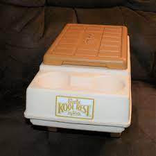 Little Kool Rest Igloo Brown Tan Vintage Car Cooler Cup Holder Console Car Truck Igloo Ice Chest Cooler Car Cooler Cooler