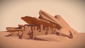 Desert City By Jemepousse Download 3d Model Fantasy Landscape Desert Design Cool Landscapes