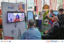 Telekom research & development sdn. Tm Group On Twitter The Video Call Between The Minister And Veveonah Was Made Possible With The Fast Internet For Rural Area Fira Connection An Innovative Solution Developed By Telekom Research And