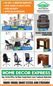 We did not find results for: Home Decor Express Hyderabad Furniture Stores Sales Offers Numbers 2021