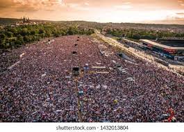 Looking for milion chvilek stickers? Crowds People Demonstrace Milion Chvilek Letna Stock Photo Edit Now 1432013804
