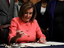Modern liberalism inthe united states. Nancy Pelosi Re Elected As Us House Speaker After Winning 216 Votes Business Standard News