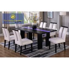 Small round glass dining table glass dining room table sets small glass dining table. Z2077 Modern Dining Set Best Master Furniture Color Black Counter Dining Attributes 5 Pcs Set