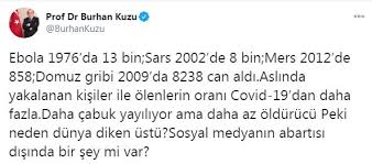 Burhan kuzu bugün 1 kasım 2020 tarihinde 65 yaşında hayata. Koronavirusten Hayatini Kaybeden Burhan Kuzu Nun Covid 19 Icin Soyledikleri Sosyal Medyanin Gundeminde