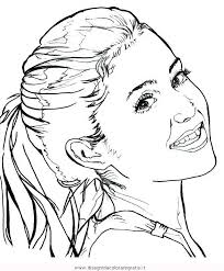 Ariana Grande Coloring Pages Coloring Home Color in this picture of ariana grande and share it with others today! ariana grande coloring pages coloring