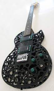3d Printed Guitar Guitar Music Guitar Cool Guitar