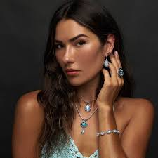 Amber Sun Stud Earrings