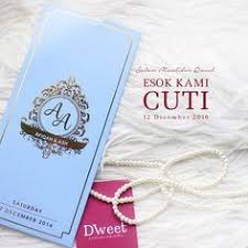 Jemputan ke sambutan maulidur rasul majlis daerah labis rasmi facebook. 15 Kad Kahwin Ideas Kad Kahwin Wedding Newspaper Place Card Holders