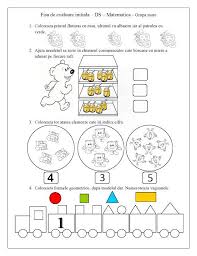 Descarca gratuit aceste fise didactice. Fisa De Evaluare Initiala Grupa Mare Ds Matematica Fise De Lucru Gradinita Kids Math Worksheets Numbers Preschool Math For Kids