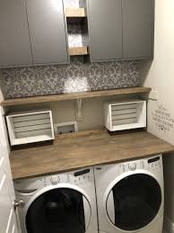 How To Add A Laundry Room Table One Room Challenge Week 5 Laundry Room Renovation Laundry Room Room Renovation