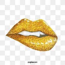 Golden Lips Lips Clipart Creative Bitter Lip Png Transparent Clipart Image And Psd File For Free Download Clip Art Lip Logo Lips