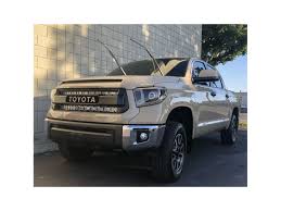 Cali Raised Led Tundra Dual 42 Inch Curved Led Light Bars With Hidden Grille Mounting Brackets Spot Beam Crled0018 4 14 21 Tundra