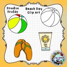 Black And White Beach Ball Clipart Free Freebie Friday 53 Beach Day Beach Day Clip Art Freebies Free Clip Art