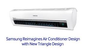 5 x 1hp cooling only, 5 x 2hp cooling only: Samsung Reimagines Air Conditioner Design With New Triangle Design Samsung Global Newsroom
