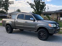 Toyota tundra's max towing capacity is 10,500 lbs. Wheel Offset 2005 Toyota Tundra Slightly Aggressive Suspension Lift 3 Custom Offsets
