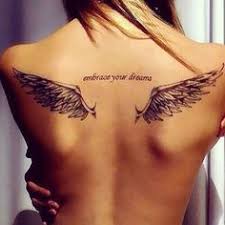 For the past decades, angel wings tattoos wings behind the ear may symbolize guidance as the person is listening out for angels to lead the way. Best Angel Wings Tattoo Art Top 150 Tattoos