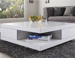 Pour vous assurer que votre table basse carrée se fonde bien dans votre décor, vous devez choisir une matière de qualité. Table Basse Blanc Laque Table Basse Avec Tiroirs Table Basse