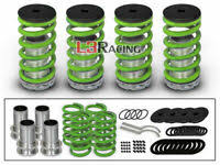 92 96 honda prelude coilover lowering coil springs kit green ebay ebay